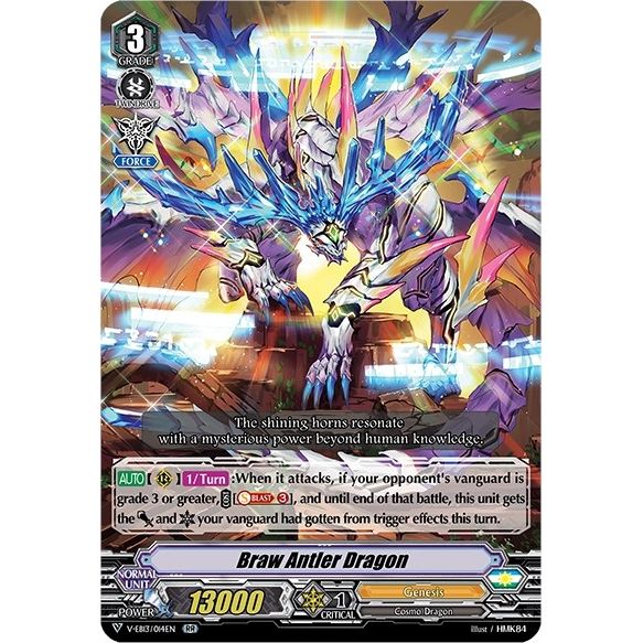 Image for Braw Antler Dragon (V-EB13/014EN) (V-EB13) - Cardfight Vanguard