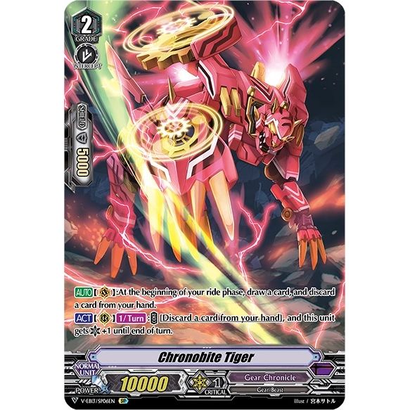 Image for Chronobite Tiger (SP) (V-EB13/SP06EN) (V-EB13) - Cardfight Vanguard