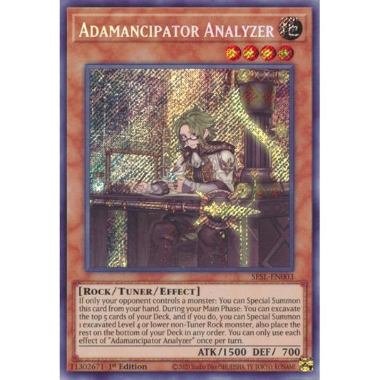 Image for Adamancipator Analyzer (SESL-EN003) (SESL) - YuGiOh