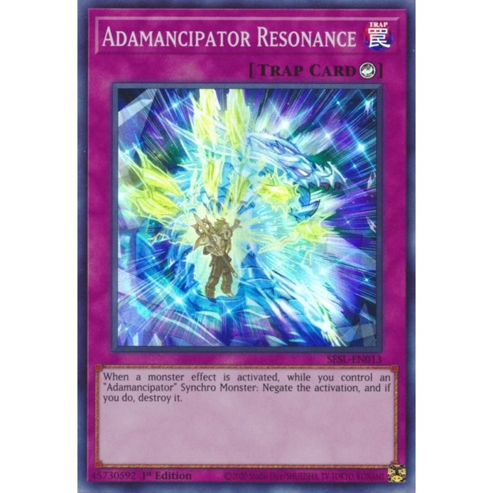 Image for Adamancipator Resonance (SESL-EN013) (SESL) - YuGiOh