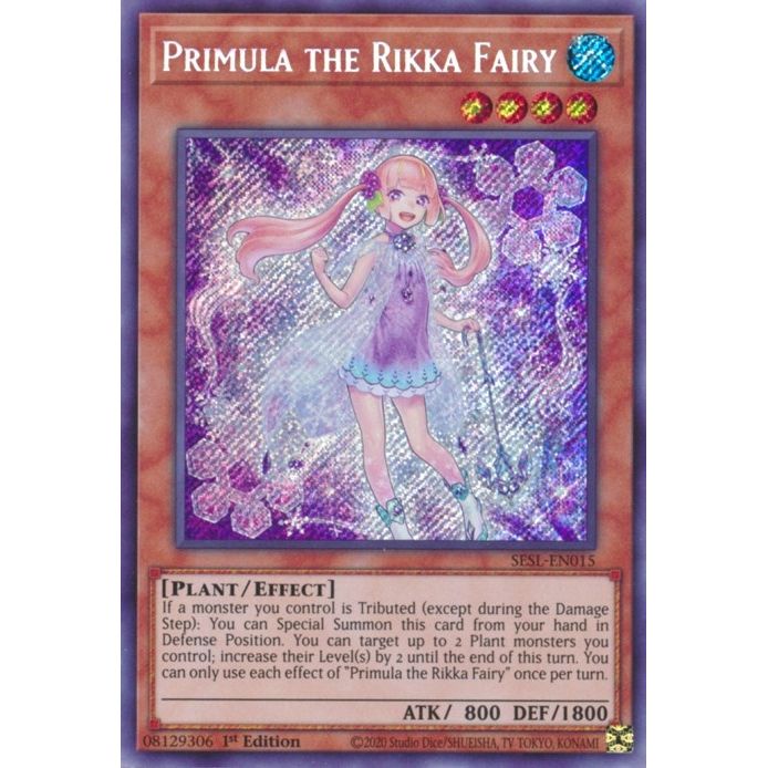 Image for Primula the Rikka Fairy (SESL-EN015) (SESL) - YuGiOh