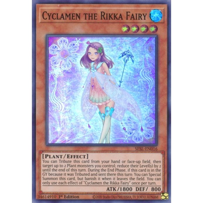 Image for Cyclamen the Rikka Fairy (SESL-EN016) (SESL) - YuGiOh