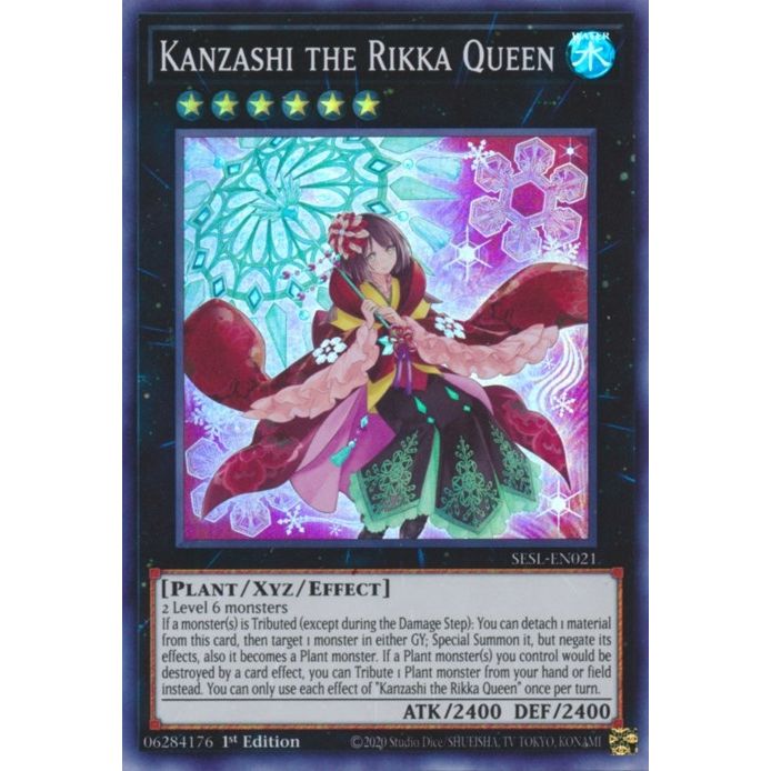 Image for Kanzashi the Rikka Queen (SESL-EN021) (SESL) - YuGiOh