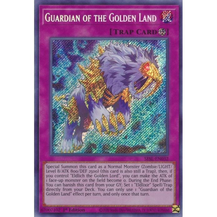 Image for Guardian of the Golden Land (SESL-EN032) (SESL) - YuGiOh