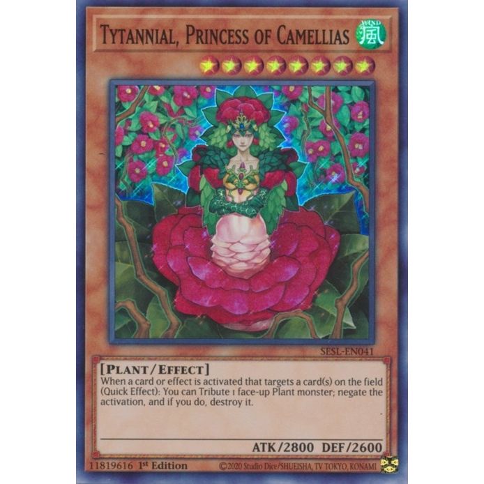 Image for Tytannial, Princess of Camellias (SESL-EN041) (SESL) - YuGiOh