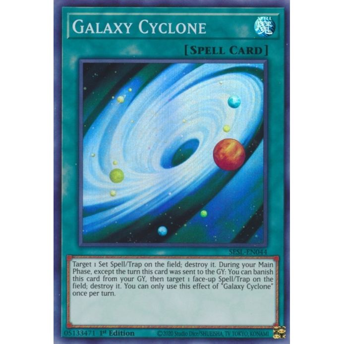 Image for Galaxy Cyclone (SESL-EN044) (SESL) - YuGiOh