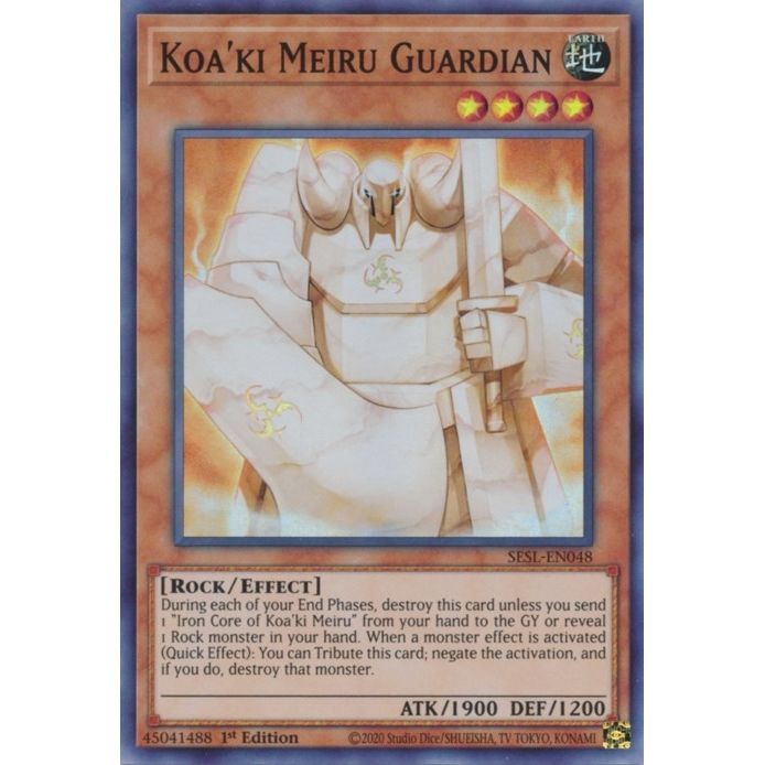 Image for Koa'ki Meiru Guardian (SESL-EN048) (SESL) - YuGiOh