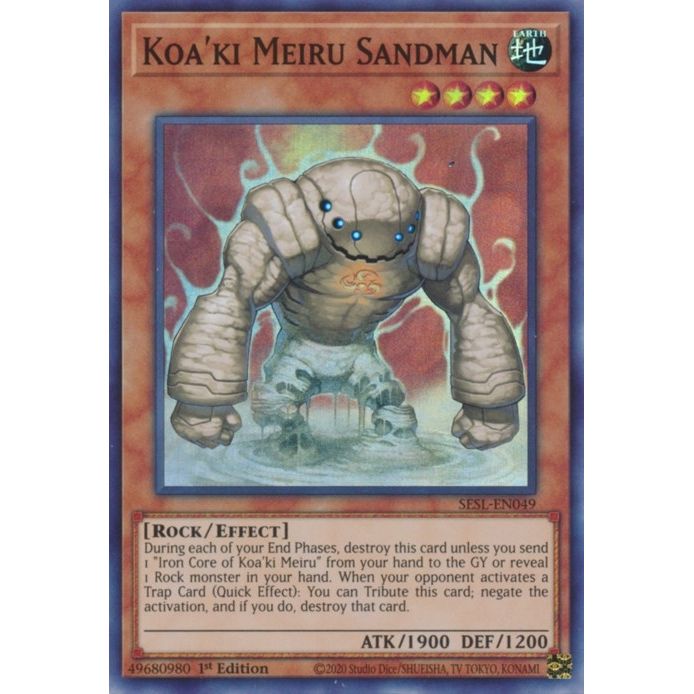 Image for Koa'ki Meiru Sandman (SESL-EN049) (SESL) - YuGiOh