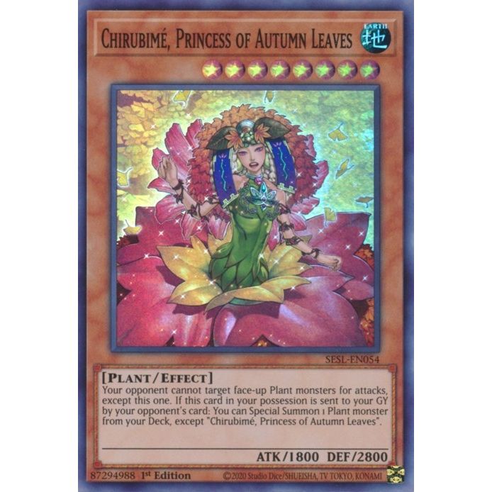 Image for Chirubime, Princess of Autumn Leaves (SESL-EN054) (SESL) - YuGiOh