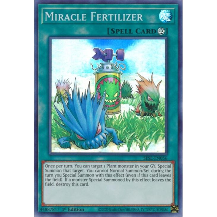 Image for Miracle Fertilizer (SESL-EN056) (SESL) - YuGiOh