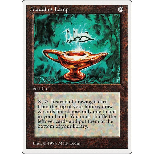 Image for Aladdin's Lamp (231) (SUM) - Magic: The Gathering
