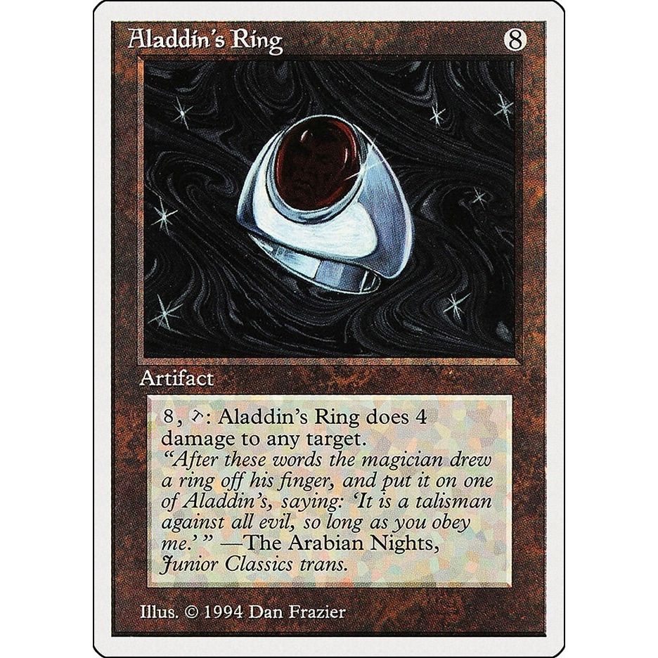 Image for Aladdin's Ring (232) (SUM) - Magic: The Gathering