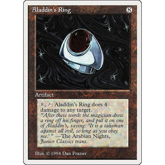 Image for Aladdin's Ring (232) (SUM) - Magic: The Gathering