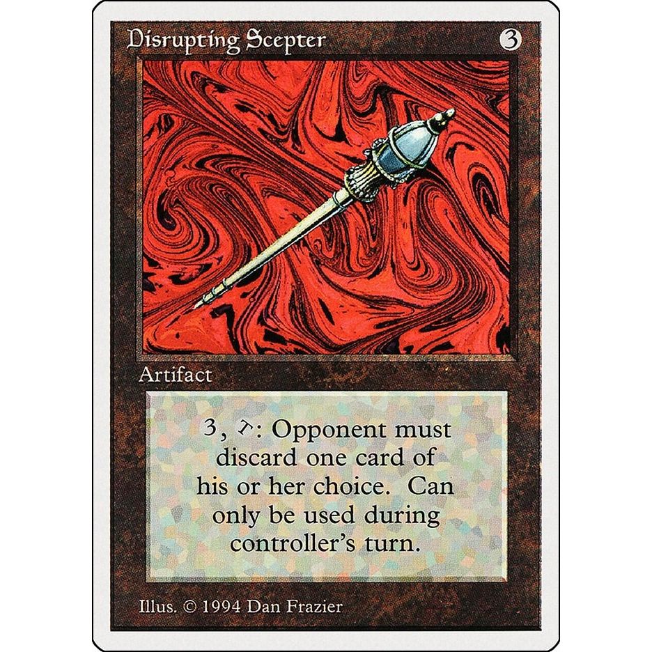 Image for Disrupting Scepter (245) (SUM) - Magic: The Gathering