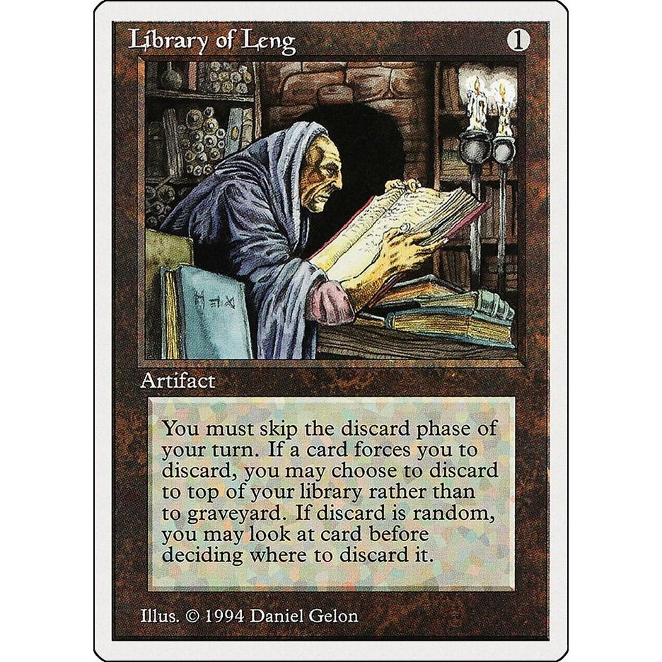 Image for Library of Leng (261) (SUM) - Magic: The Gathering