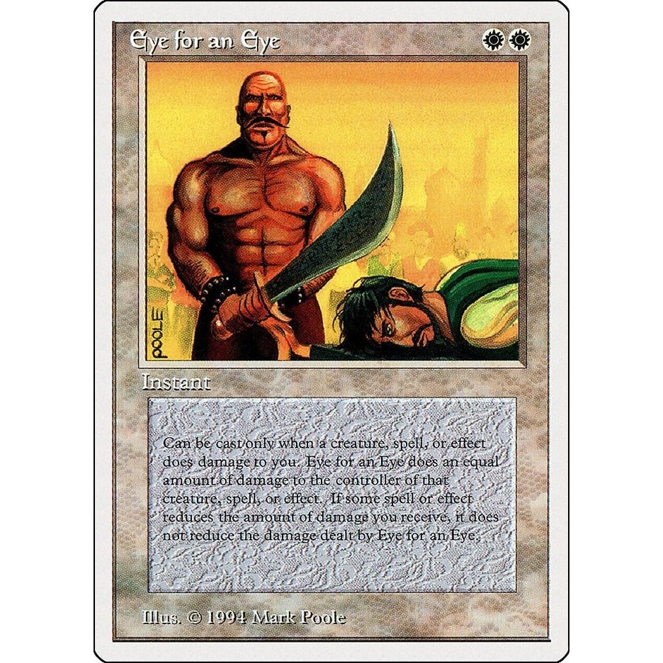 Image for Eye for an Eye (18) (SUM) - Magic: The Gathering