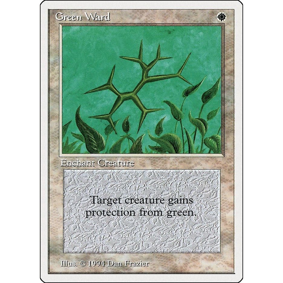 Image for Green Ward (20) (SUM) - Magic: The Gathering