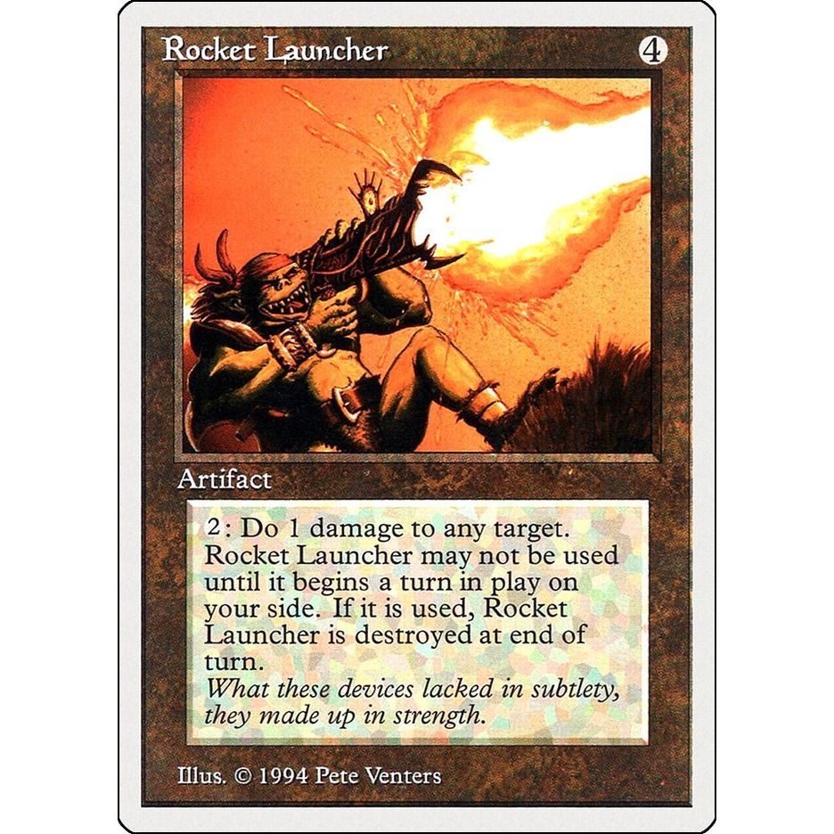Image for Rocket Launcher (272) (SUM) - Magic: The Gathering