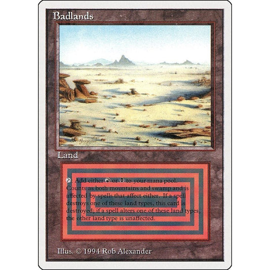 Image for Badlands (282) (SUM) - Magic: The Gathering