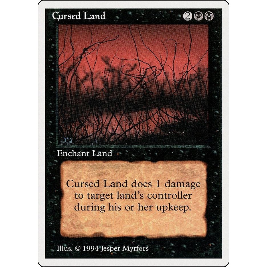 Image for Cursed Land (98) (SUM) - Magic: The Gathering