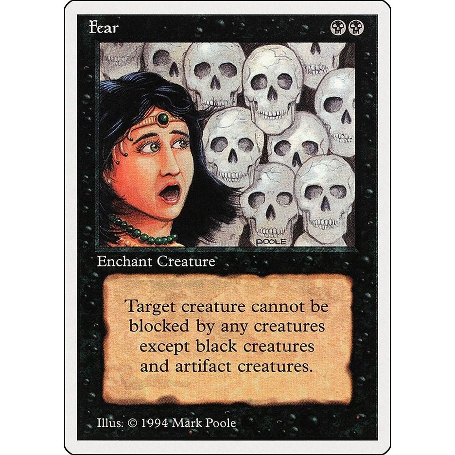 Image for Fear (111) (SUM) - Magic: The Gathering