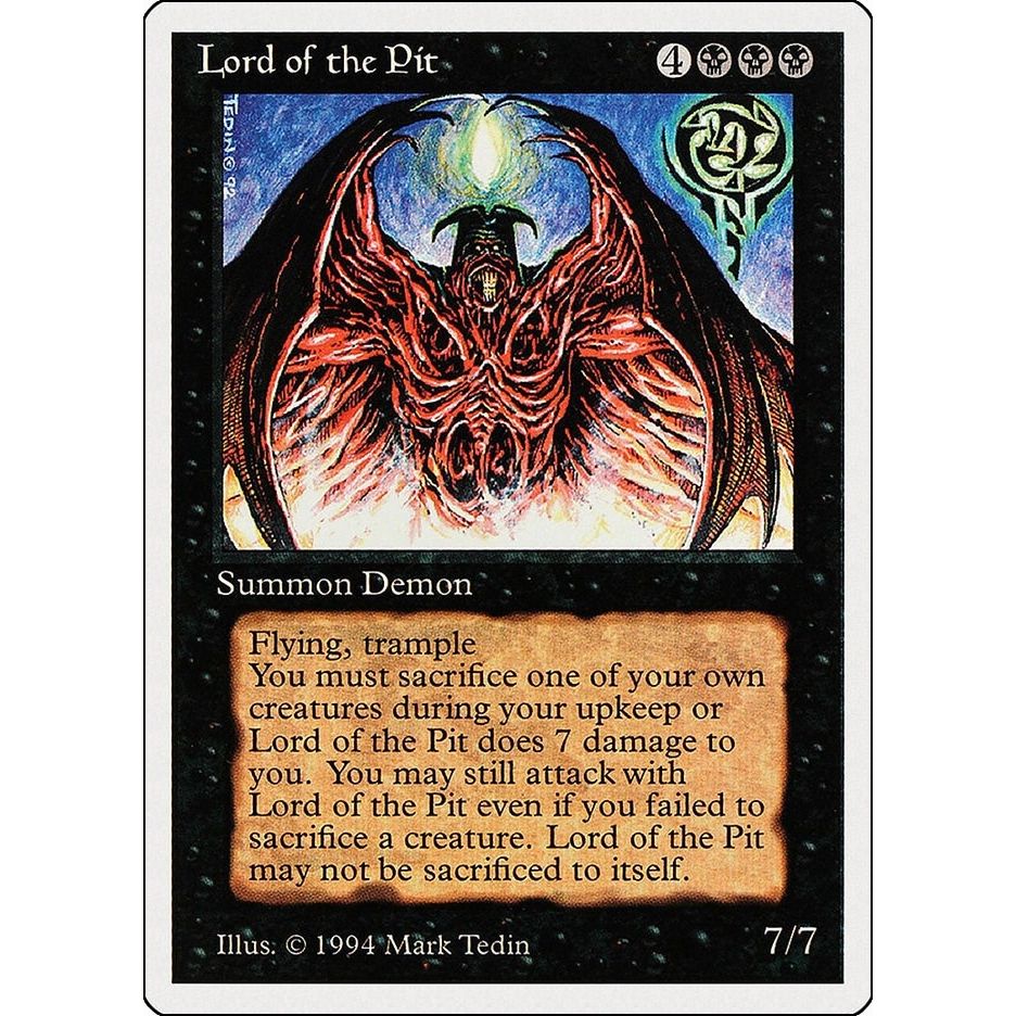 Image for Lord of the Pit (116) (SUM) - Magic: The Gathering