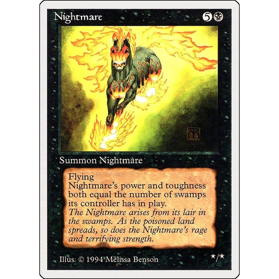 Image for Nightmare (120) (SUM) - Magic: The Gathering