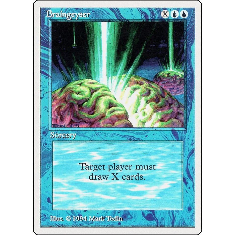 Image for Braingeyser (50) (SUM) - Magic: The Gathering