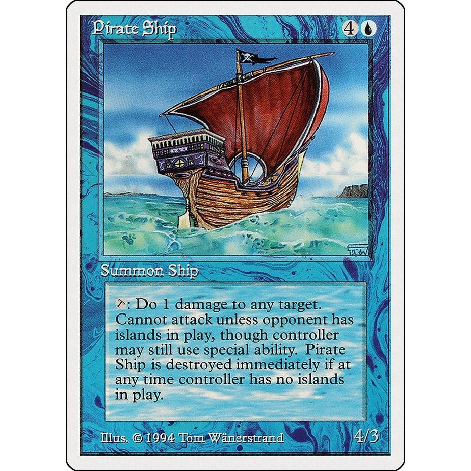 Image for Pirate Ship (72) (SUM) - Magic: The Gathering