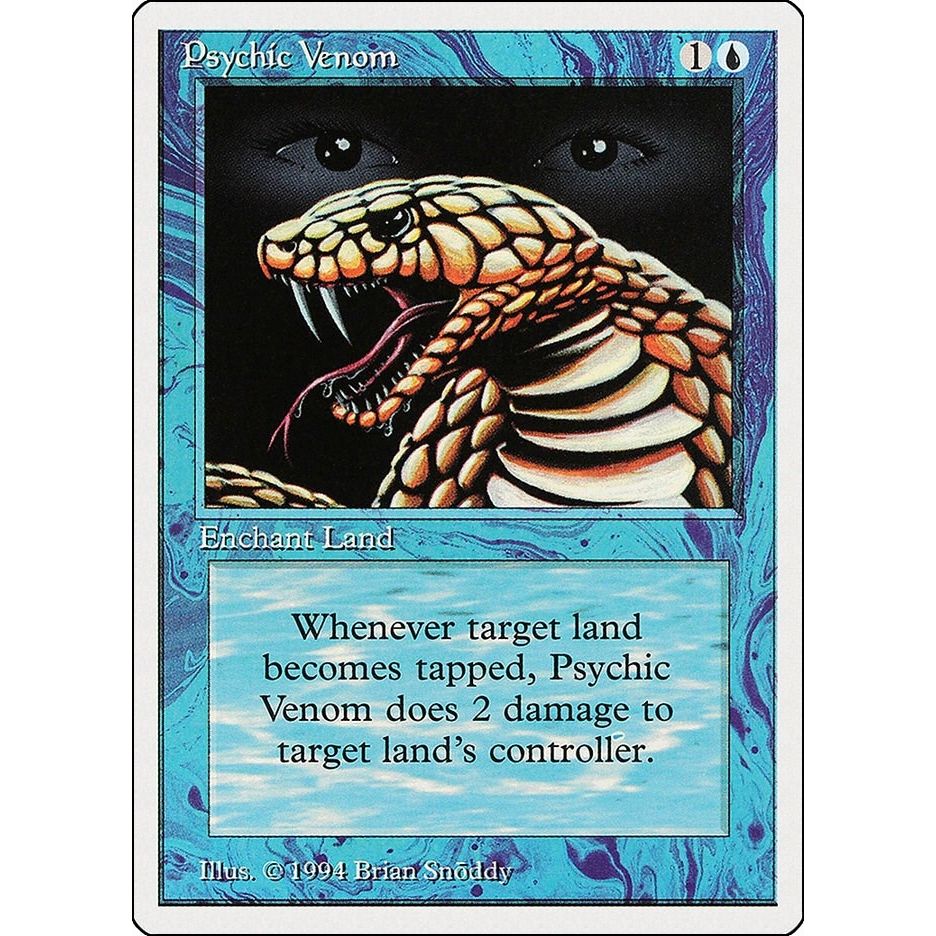 Image for Psychic Venom (76) (SUM) - Magic: The Gathering