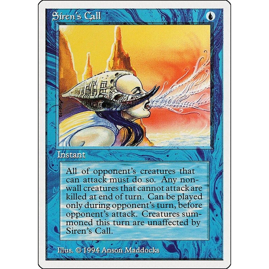 Image for Siren's Call (80) (SUM) - Magic: The Gathering