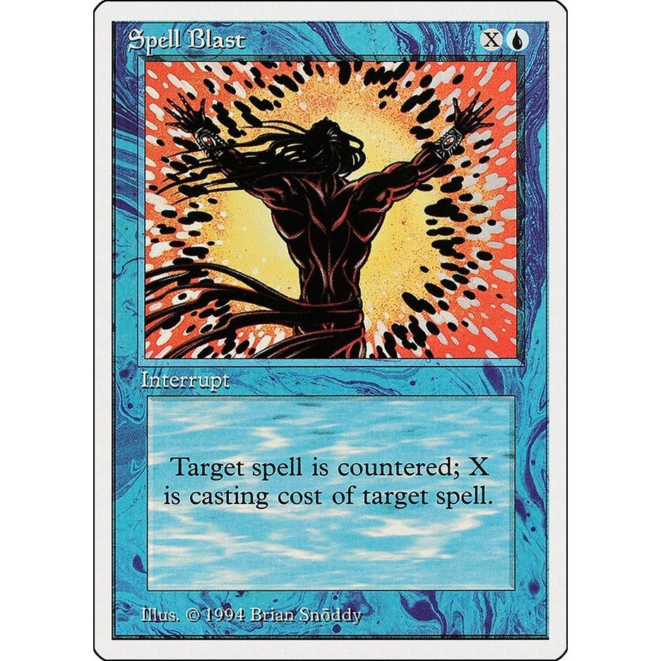 Image for Spell Blast (82) (SUM) - Magic: The Gathering
