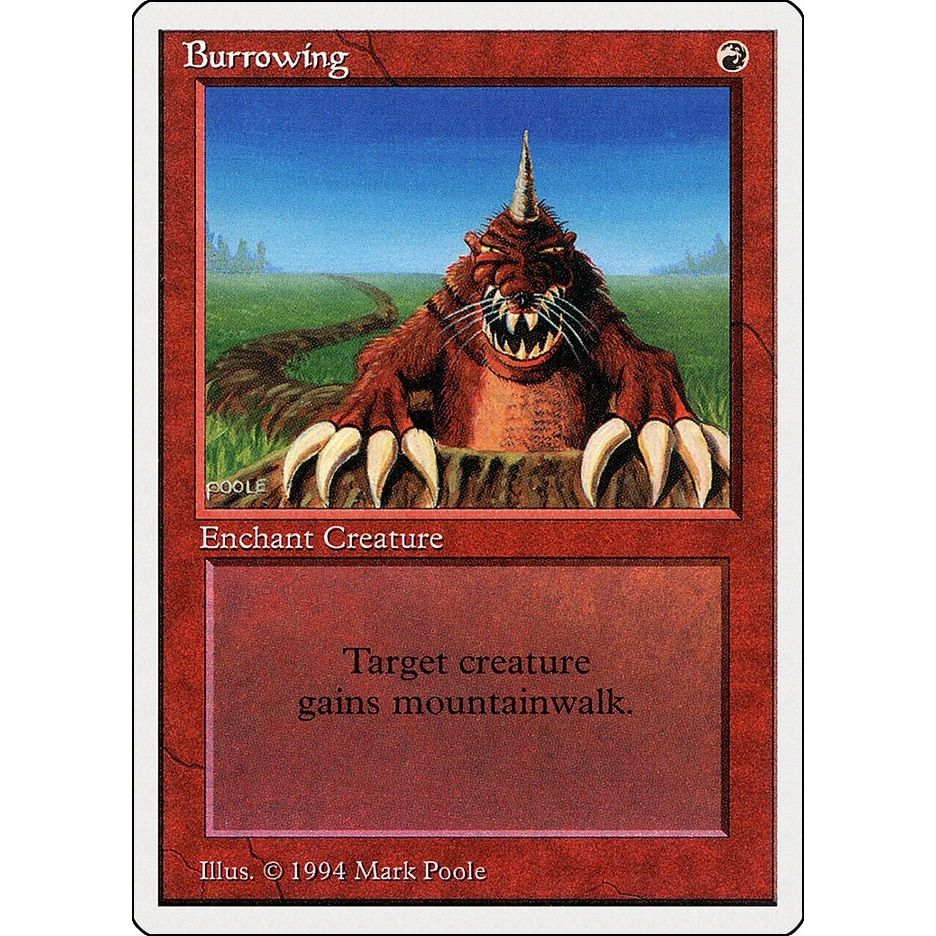 Image for Burrowing (140) (SUM) - Magic: The Gathering