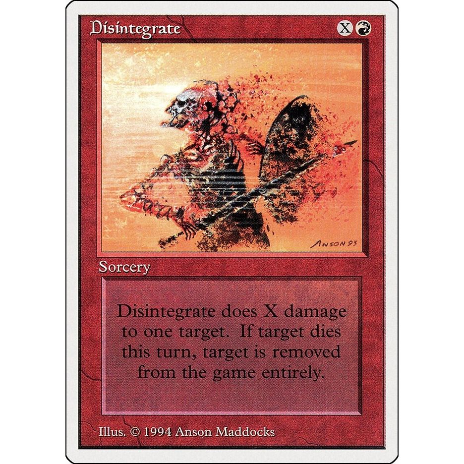 Image for Disintegrate (142) (SUM) - Magic: The Gathering