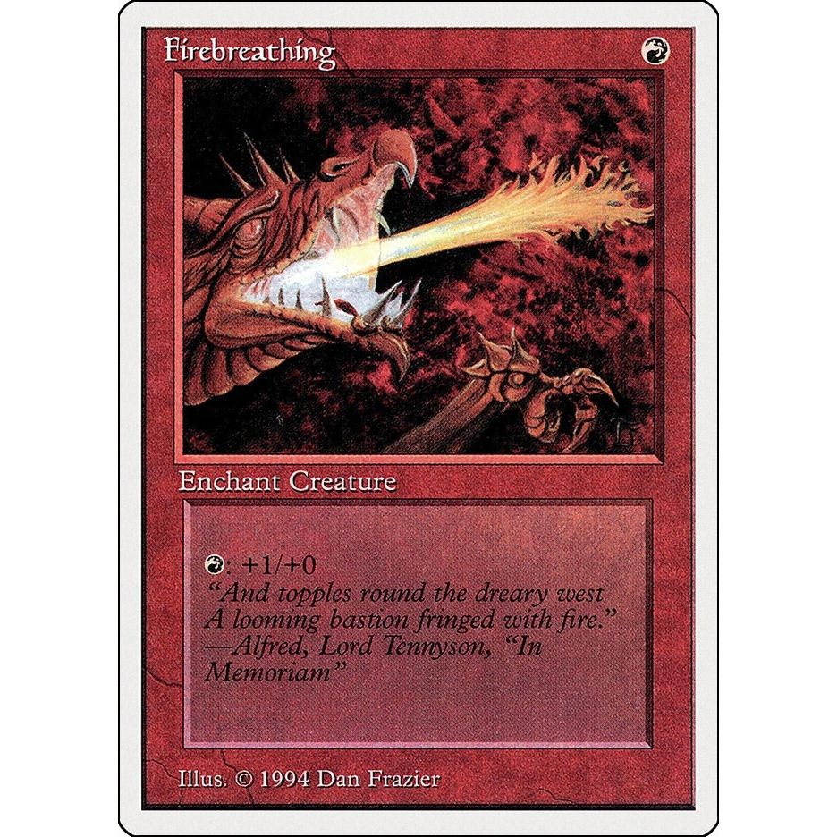 Image for Firebreathing (151) (SUM) - Magic: The Gathering