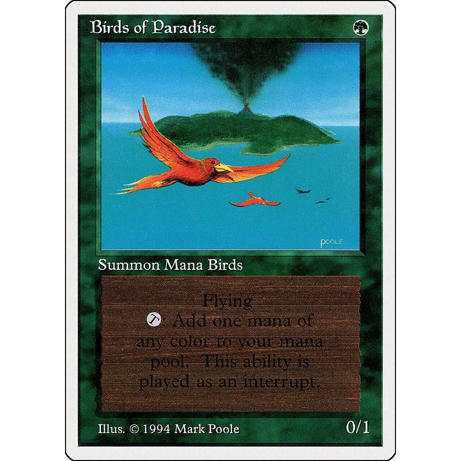 Image for Birds of Paradise (187) (SUM) - Magic: The Gathering
