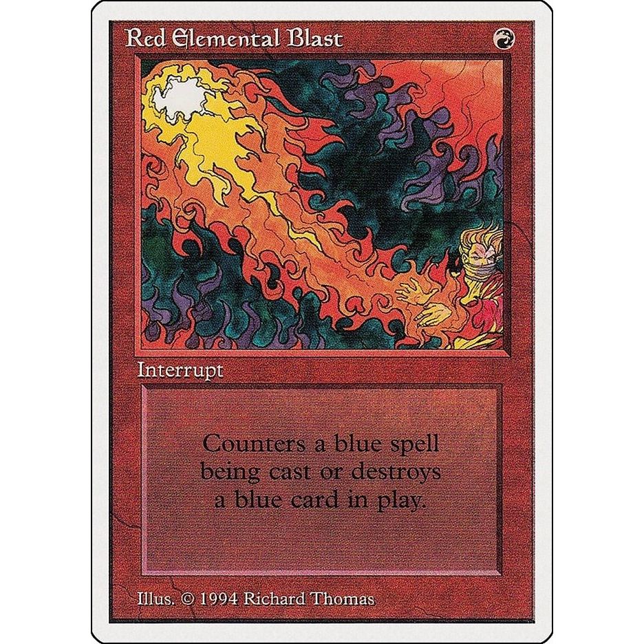 Image for Red Elemental Blast (171) (SUM) - Magic: The Gathering