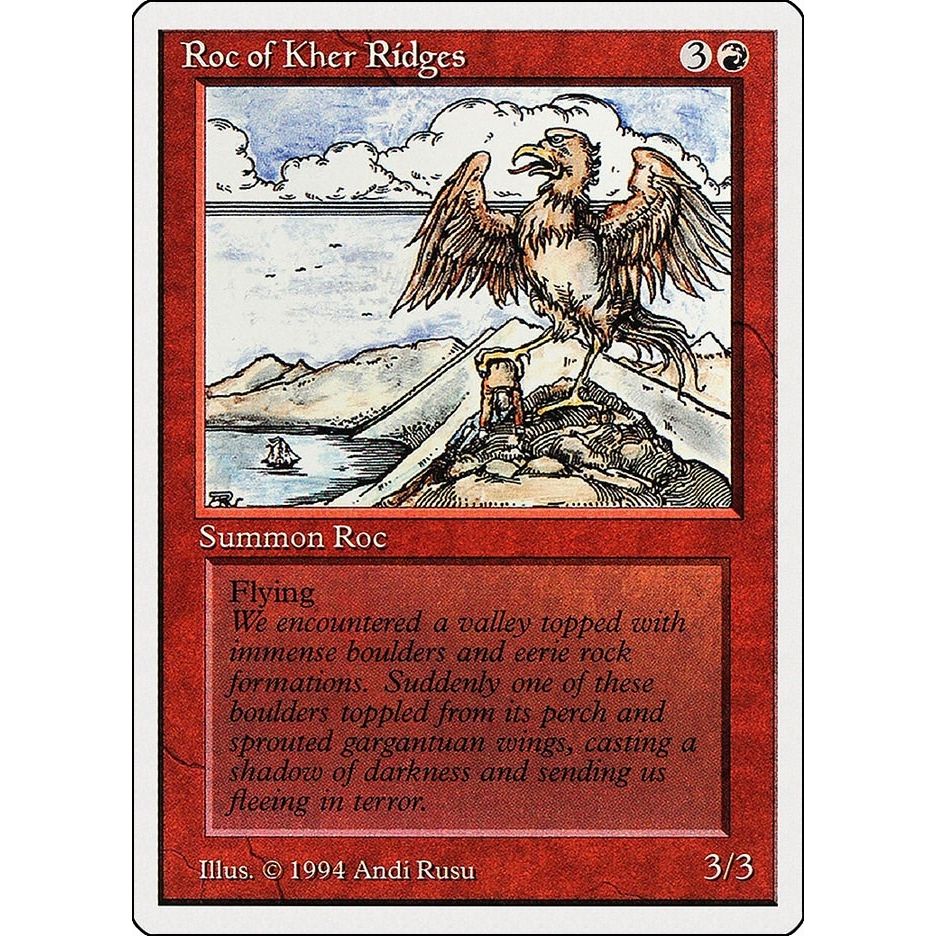 Image for Roc of Kher Ridges (172) (SUM) - Magic: The Gathering