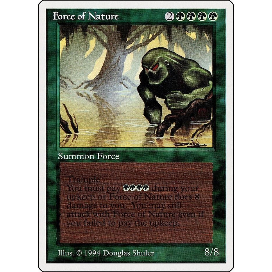 Image for Force of Nature (196) (SUM) - Magic: The Gathering