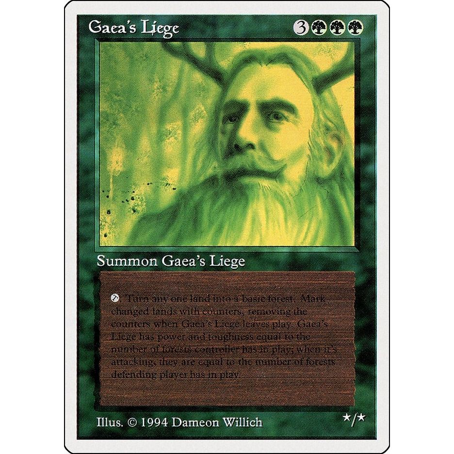 Image for Gaea's Liege (198) (SUM) - Magic: The Gathering