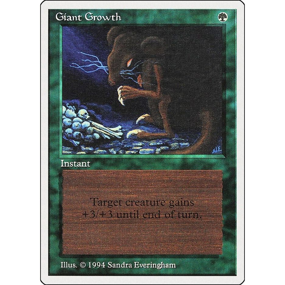 Image for Giant Growth (199) (SUM) - Magic: The Gathering