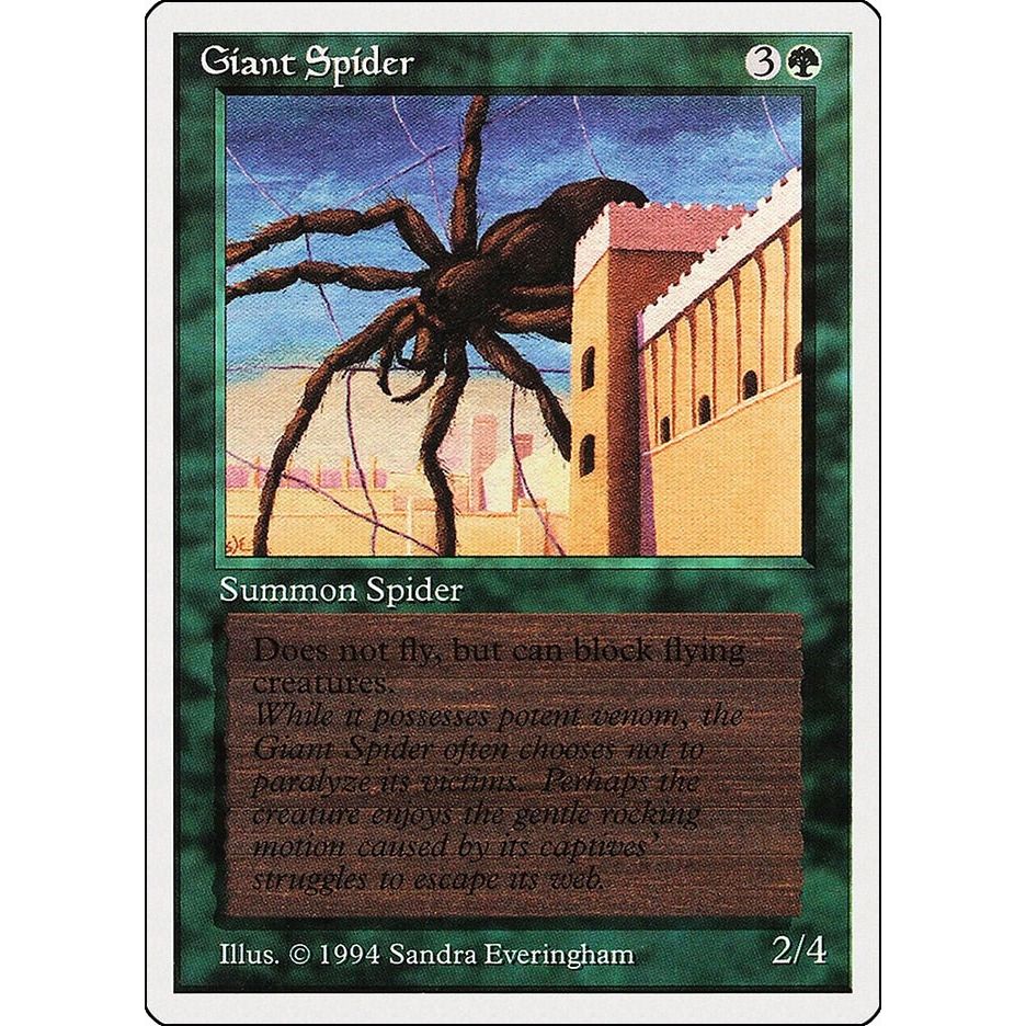 Image for Giant Spider (200) (SUM) - Magic: The Gathering