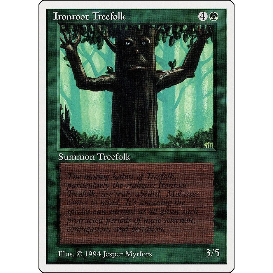 Image for Ironroot Treefolk (204) (SUM) - Magic: The Gathering