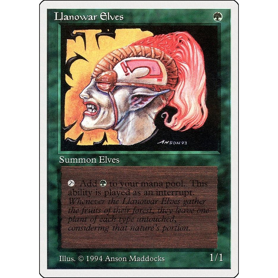 Image for Llanowar Elves (211) (SUM) - Magic: The Gathering