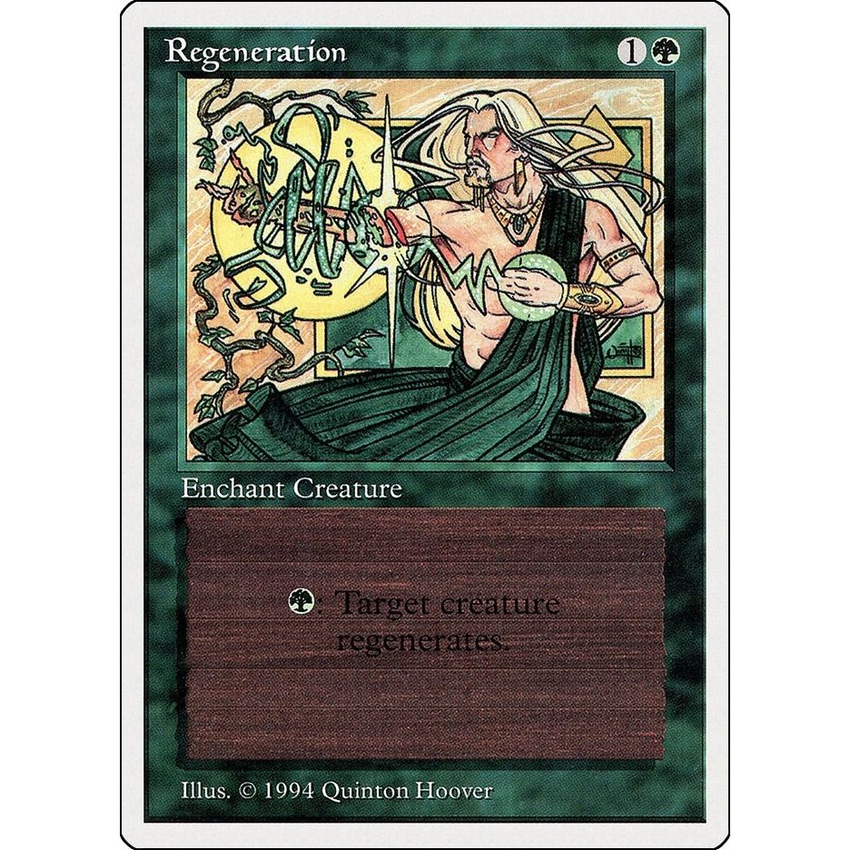 Image for Regeneration (213) (SUM) - Magic: The Gathering