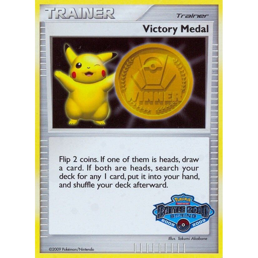 Image for Victory Medal - 2008-2009 (Battle Road Spring) (PR) - Pokemon