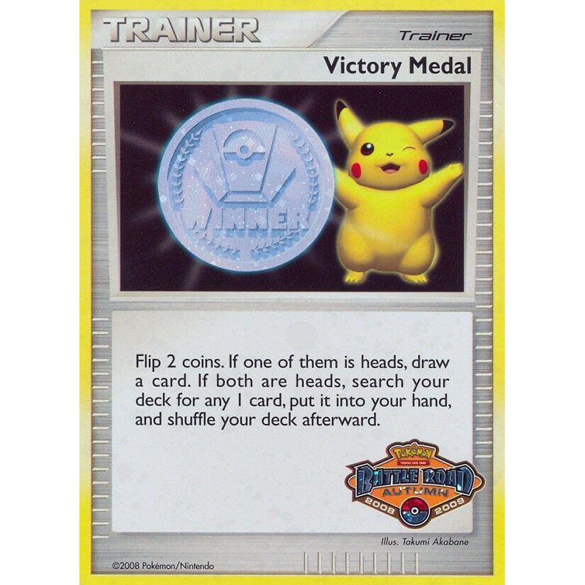 Image for Victory Medal - 2008-2009 (Battle Road Autumn) (PR) - Pokemon