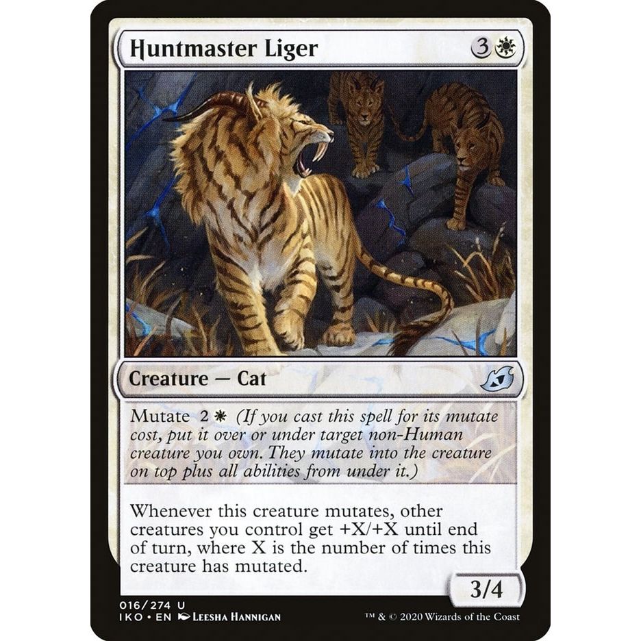 Image for Huntmaster Liger (16) (IKO) - Magic: The Gathering