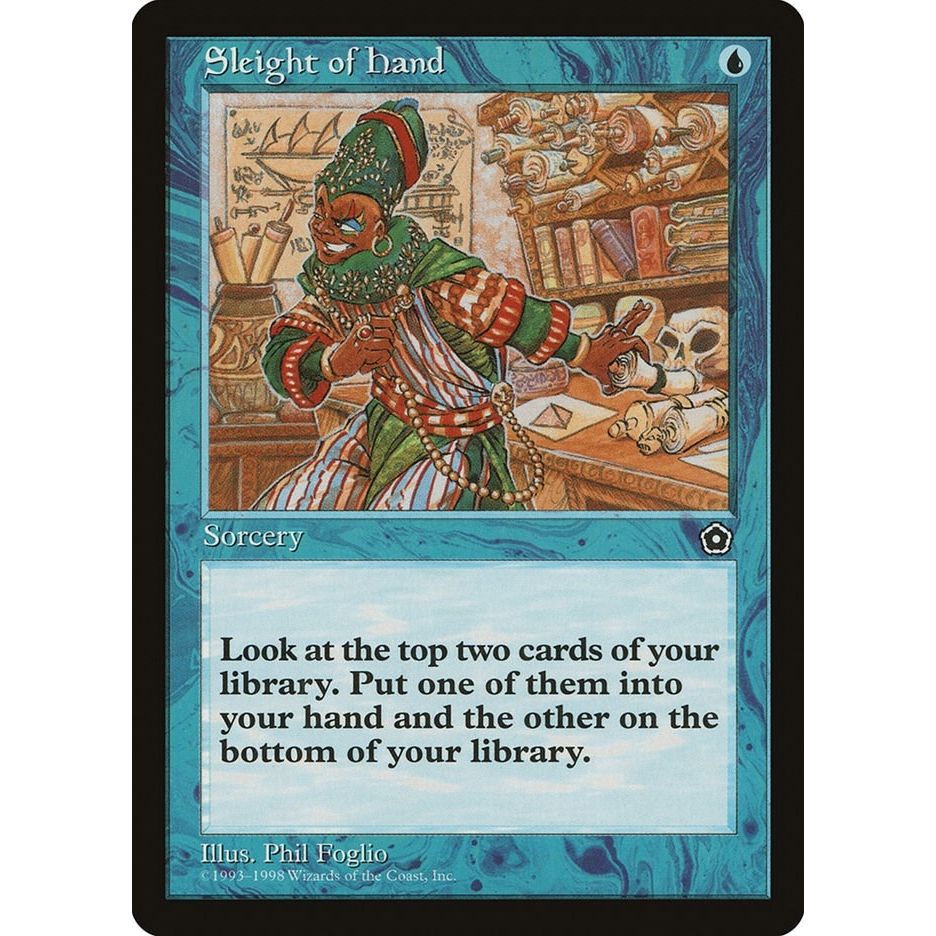 Image for Sleight of Hand (P02) - Magic: The Gathering