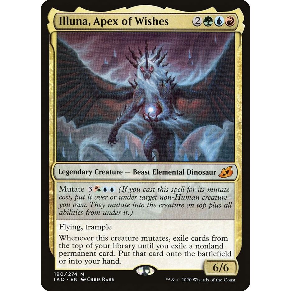 Image for Illuna, Apex of Wishes (190) (IKO) - Magic: The Gathering